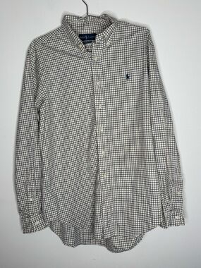 Polo Ralph Lauren Classic Fit Polo Y2K 2000s Long Sleeve Size L Button Down